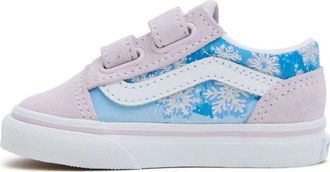 Vans (TD) Vans Old Skool Hook And Loop Shoes Purple VN0A38JNLAE