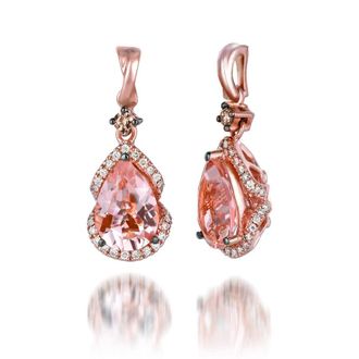 Le Vian Ladies Nude Palette Earrings set in 14K Strawberry Gold