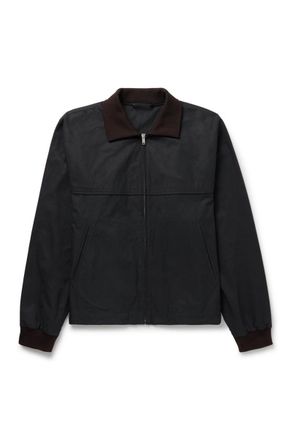 The Row Mantis Cotton-Gabardine Blouson Jacket