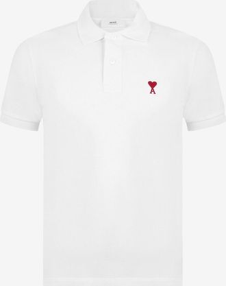Ami Kurzarm-Polohemd Red Ami de Coeur