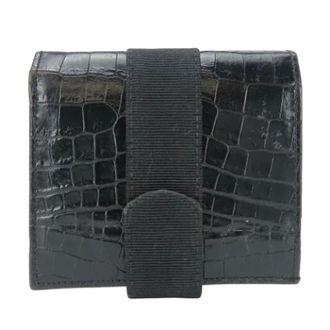 Ferragamo Pre-owned Wallets, female, Black, Size: ONE SIZE Pre-owned Leather Wallet