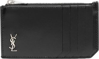 Saint Laurent Monogram-plaque Cardholder