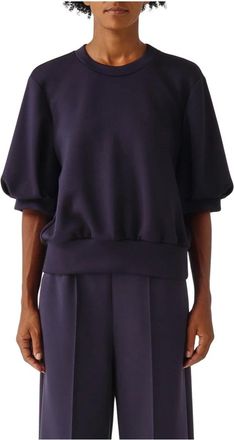 Meimeij Dames, Blouses & Shirts, Blauw, Maat: XS Viscose