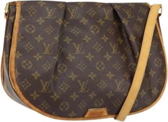 Louis Vuitton Pre-owned Crossbody Tas - Dames - Vintage Schoudertas - Bruin - ONE Size - Vintage