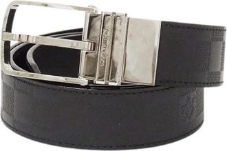 Louis Vuitton Pre-owned Damier Infini Riem - Heren - Vintage Accessoires - Zwart - ONE Size - Vintage