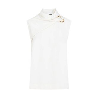 Jil Sander Mujer, Blusas y Camisas, Blanco, Talla: S