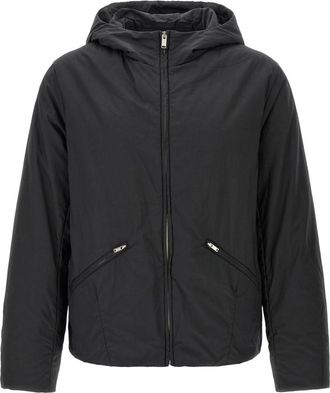 Undercover Black Solid Hood Jacket