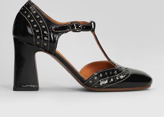 Chie Mihara Mante Pumps In Black Leather