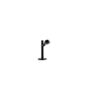 Netlighting Brot 20cm Outdoor Pedestal Light Black 2700K IP65