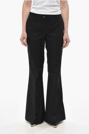 Dolce & Gabbana Flared-Fit Cotton-Blend Trousers size 44