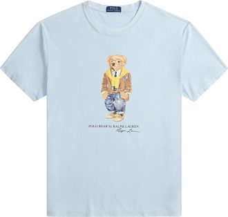 Ralph Lauren Polo Bear T-shirt - Heren - T-shirts - Blauw - S - Katoen - Tops
