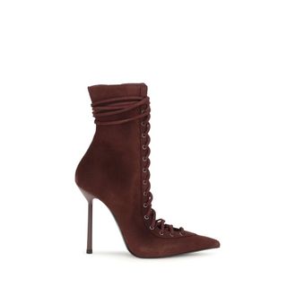 Le Silla Calf Leather Bos Taurus Lace-Up Womens Boots