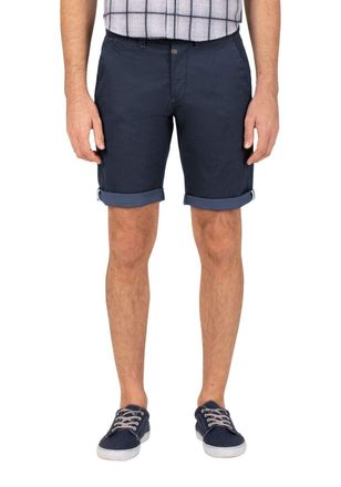 Timezone Mens Slim Jannotz Short, Blue (Navy Micro Point 3899), W31 (Size: 31)