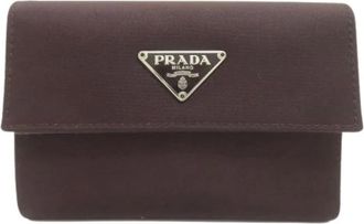 Prada Pre-owned Wallets, female, Brown, Size: ONE SIZE Pre-owned Vintage Wallet
