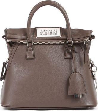 Maison Margiela 5AC Classique tote bag - women - Goat Skin - One Size - Brown