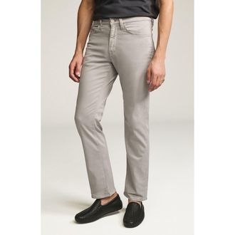 34 Heritage Charisma Relaxed Straight Leg Twill Pants in Cement Twill at Nordstrom Rack, Size 38 X 32