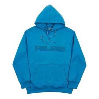 Palace Mazin Hood Chest Printing Unisex Blue P15HD052