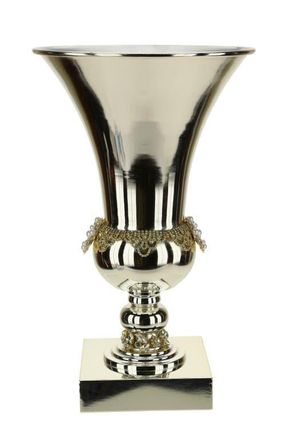 Mark Roberts Jeweled Pedestal Urn in Silver at Nordstrom