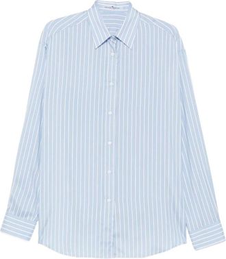 Ermanno Scervino Shirts - Dames - Overhemden - Blauw - 2XS - Overhemden