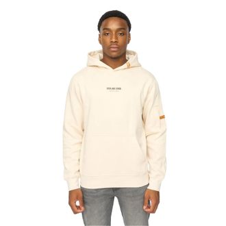 Duck and Cover Heren Brammers V2 Hoodie (Off White)