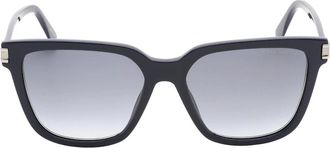 Marc Jacobs Mens Marc Jacobs Grey Shaded Blue Lens Blue Sunglasses - Size: ONE size
