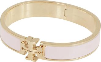 Tory Burch Kira Enamel Bracelet - Dames - Armbanden - Veelkleurig - S - Satijn - Accessoires