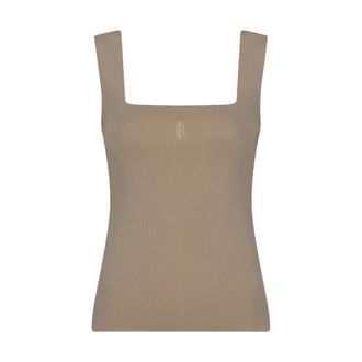 Ibana Kara Top - Dames - Tops - Beige - Maat: XL Viscose