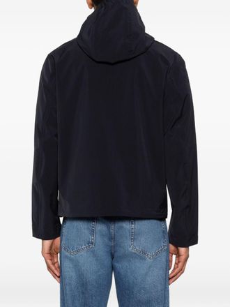 Emporio Armani Hooded Blouson Jacket - Black