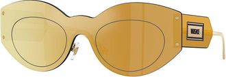 Versace VE2276 10027P Womens Sunglasses Brown Size 144