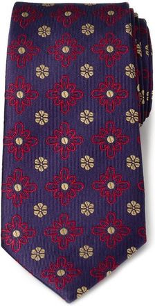 Cufflinks Inc. Floral Silk Tie in Purple at Nordstrom