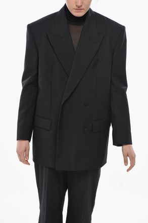 Givenchy Blazer Doppiopetto Oversized con Spalline Imbottite Givenchy