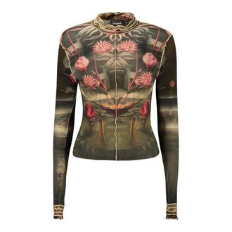 Desigual Camiseta de manga larga Life Is Cool - Tops - Mujer - Multicolor - XS