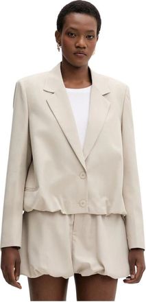 Isabelle Blanche Mujer, Chaquetas, Beige, Talla: L