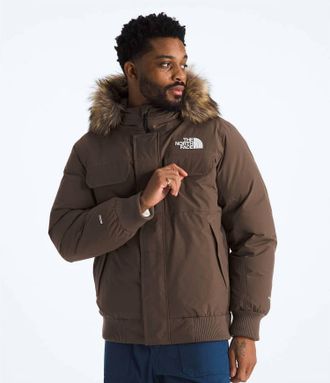 The North Face Mcmurdo Bomber Jacket In Smokey Brown