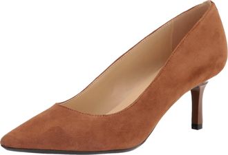 Nine West Kuna 9X9 Cognac Suede WNKUNA9X9-101 Womens