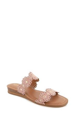 Kensie Autumn Slide Sandal in Rose at Nordstrom Rack, Size 6.5