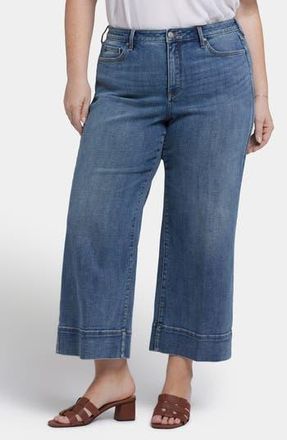 NYDJ Teresa Ankle Wide Leg Jeans in Majorca Bay at Nordstrom Rack, Size 18W