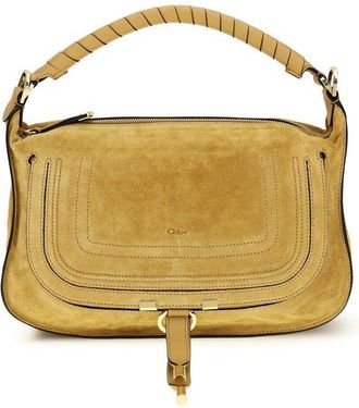 Chlo&eacute; Beige Calf Leather Bos Taurus Shoulder Womens Bag