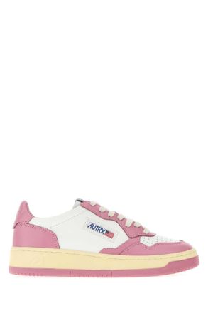 Autry Two Tone Leather Medalist Sneakers