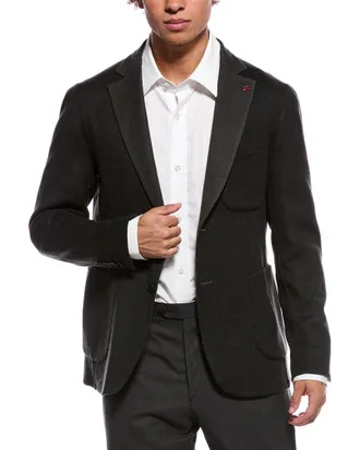 Isaia Wool & Cashmere-Blend Sport Jacket