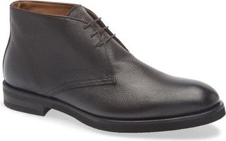 Nordstrom Saluzzo Chukka Boot in Dark Brown Leather at Nordstrom, Size 10.5