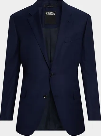 Ermenegildo Zegna Men & apos;s Solid Wool Blazer