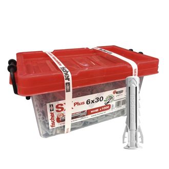 Fischer Box De 1000 Uds.- Taco Fischer Sx Plus 6x30