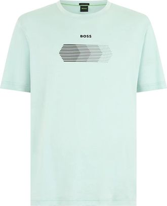 HUGO BOSS TS Unity T-shirt - Heren - T-shirts - Groen - M - Katoen - Tops