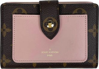 Louis Vuitton Brown Rose Ballerine Monogram Wallet (Bi-Fold) (Pre-Owned)