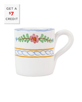 Vietri Vietri Bella Rosa Mug With $7 Credit