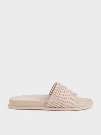 Charles & Keith Fianna Strappy Slide Sandals