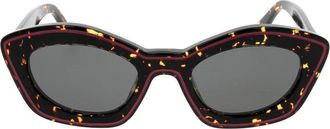 Marni Stijlvolle Zonnebril - Dames - Zonnebrillen - Bruin - ONE Size - Accessoires
