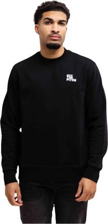 Off the Pitch Hombre, Sudaderas, Negro, Talla: M