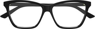 Bottega Veneta Bottega Veneta Bv1421o Linea Logo 001 Black Glasses